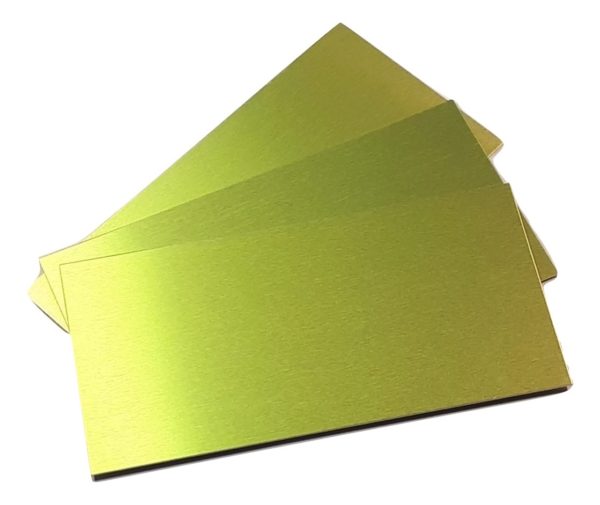 Trophy Aluminium Sheet - Matt Gold Anodised