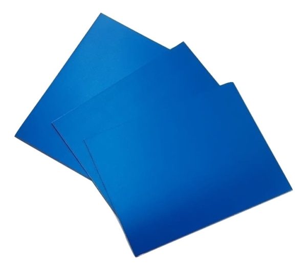 Trophy Aluminium Sheet - Matt Blue Anodised