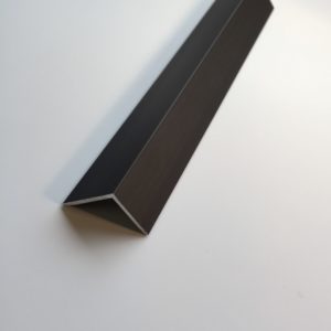 Aluminium Unequal Angles Dark Bronze Anodised