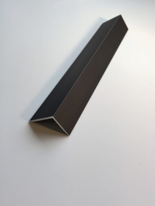 Aluminium Unequal Angles Dark Bronze Anodised