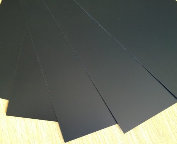 Aluminium Sheet 5005 AQ H14, Black Anodised 1 Side & PC 1 Side