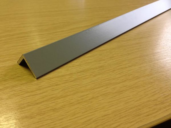 Aluminium Equal Angles Powdercoated Grey - Image 3