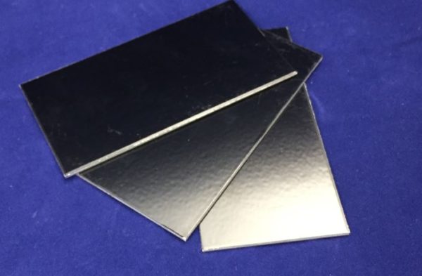 Aluminium Sheet Powder Coated Black Ral 9005 1 Side