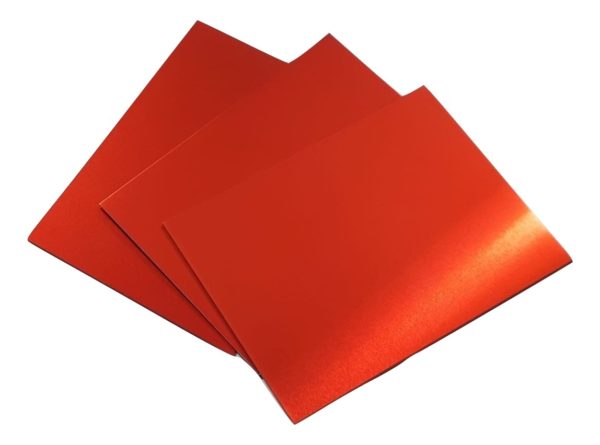 Trophy Aluminium Sheet - Matt Red Anodised