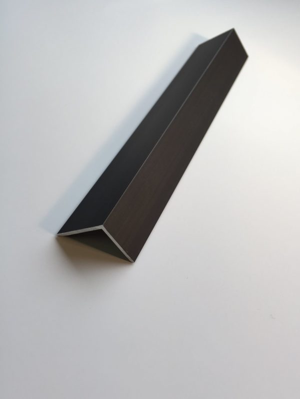 Aluminium Equal Angles Dark Bronze Anodised