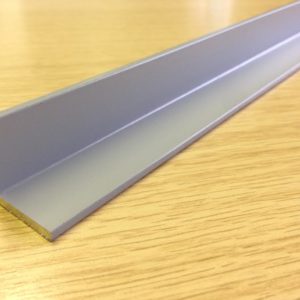 Aluminium Equal Angles Powdercoated Grey
