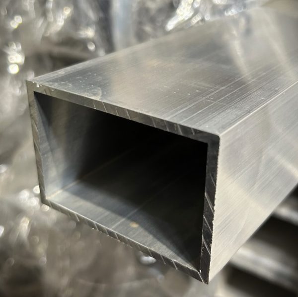 Rectangular Box Section 6063T6 & 6082T6, Mill Finish