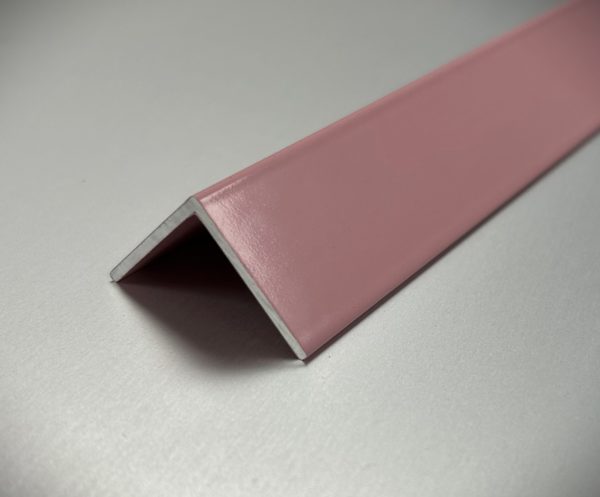 Equal Aluminium Angles Powdercoated Light Pink